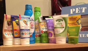 Collection of Sunscreen: All Natural 